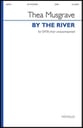 By The River SATB choral sheet music cover